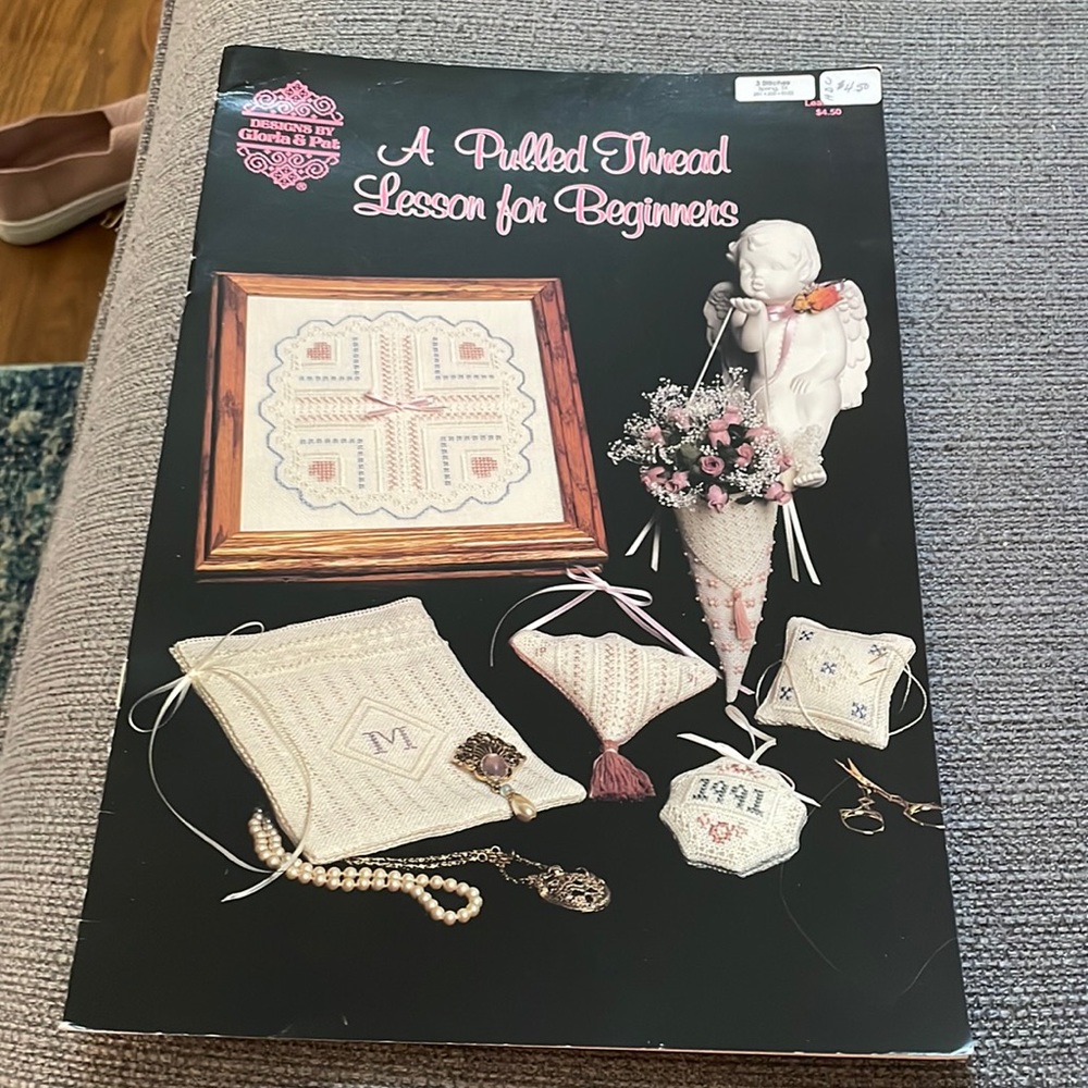 A booklet on pulled thread